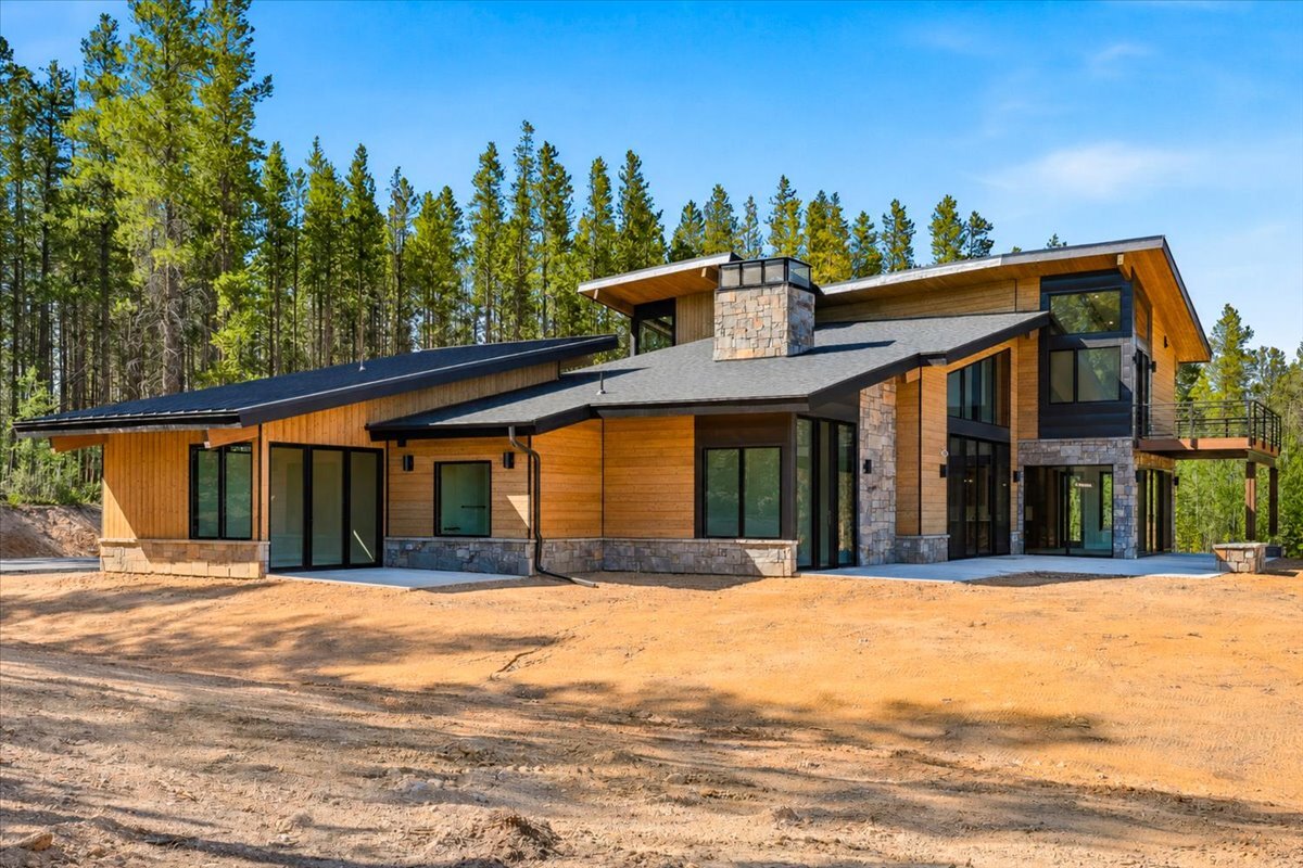 Fraser custom home exterior