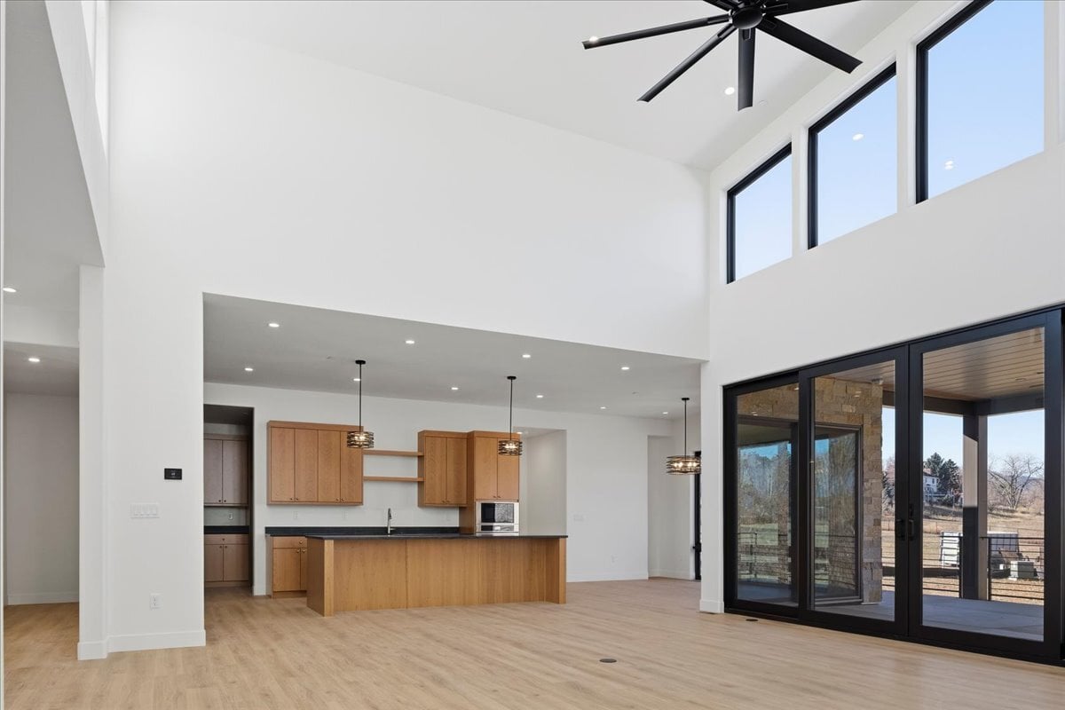 Plan 4977 great room into kitchen