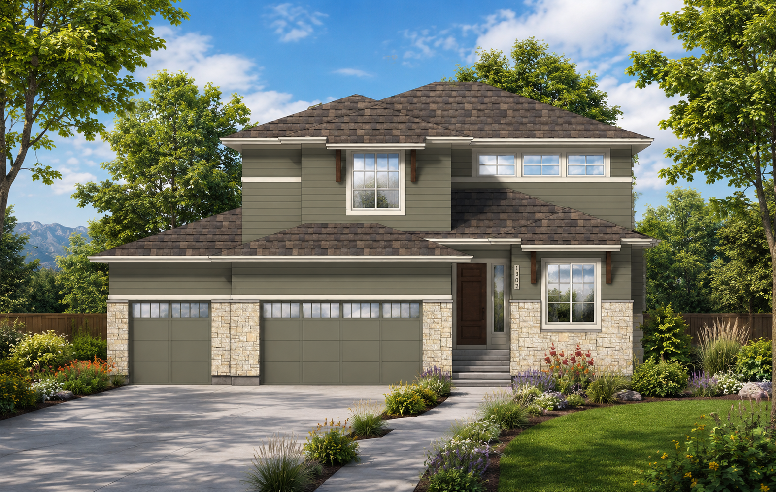 1302 Eldorado with landscape
