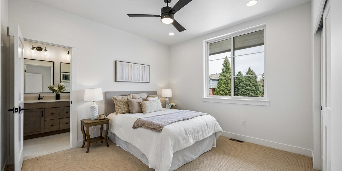 secondary bedroom 1 with ensuite bath