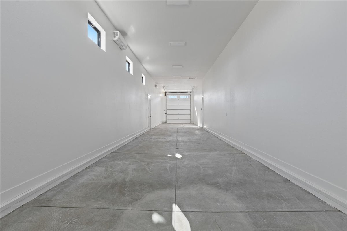 extra-deep, added-height 3rd bay garage