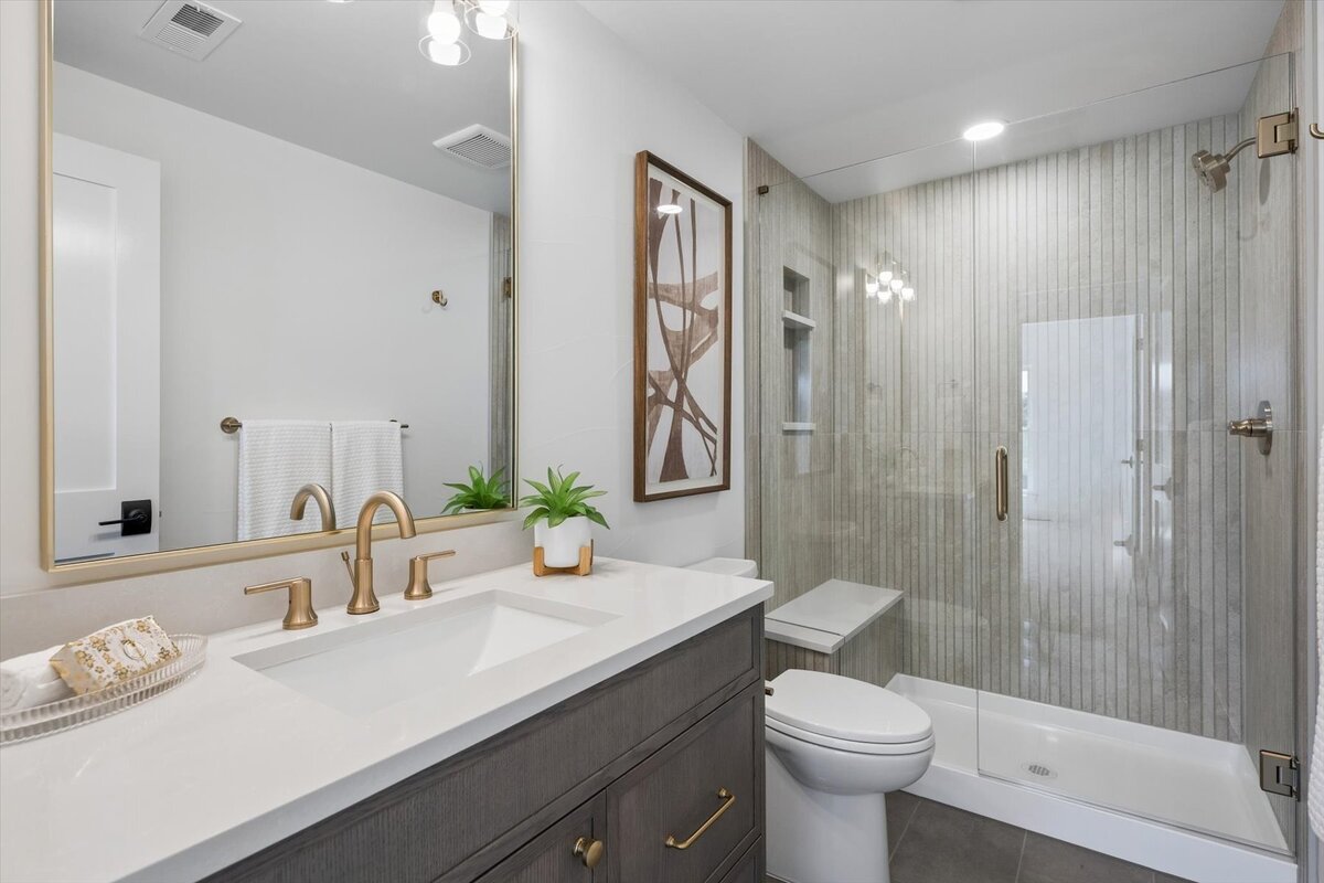 Sheffield Plan 3481-basement bathroom with custom tile shower