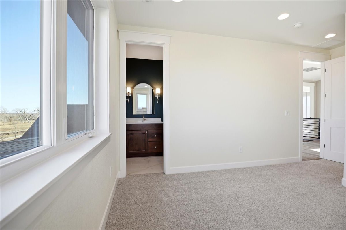 Plan #3964 - Secondary bedroom with ensuite bath