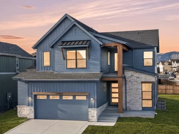 photo of a two-story home in Louisville