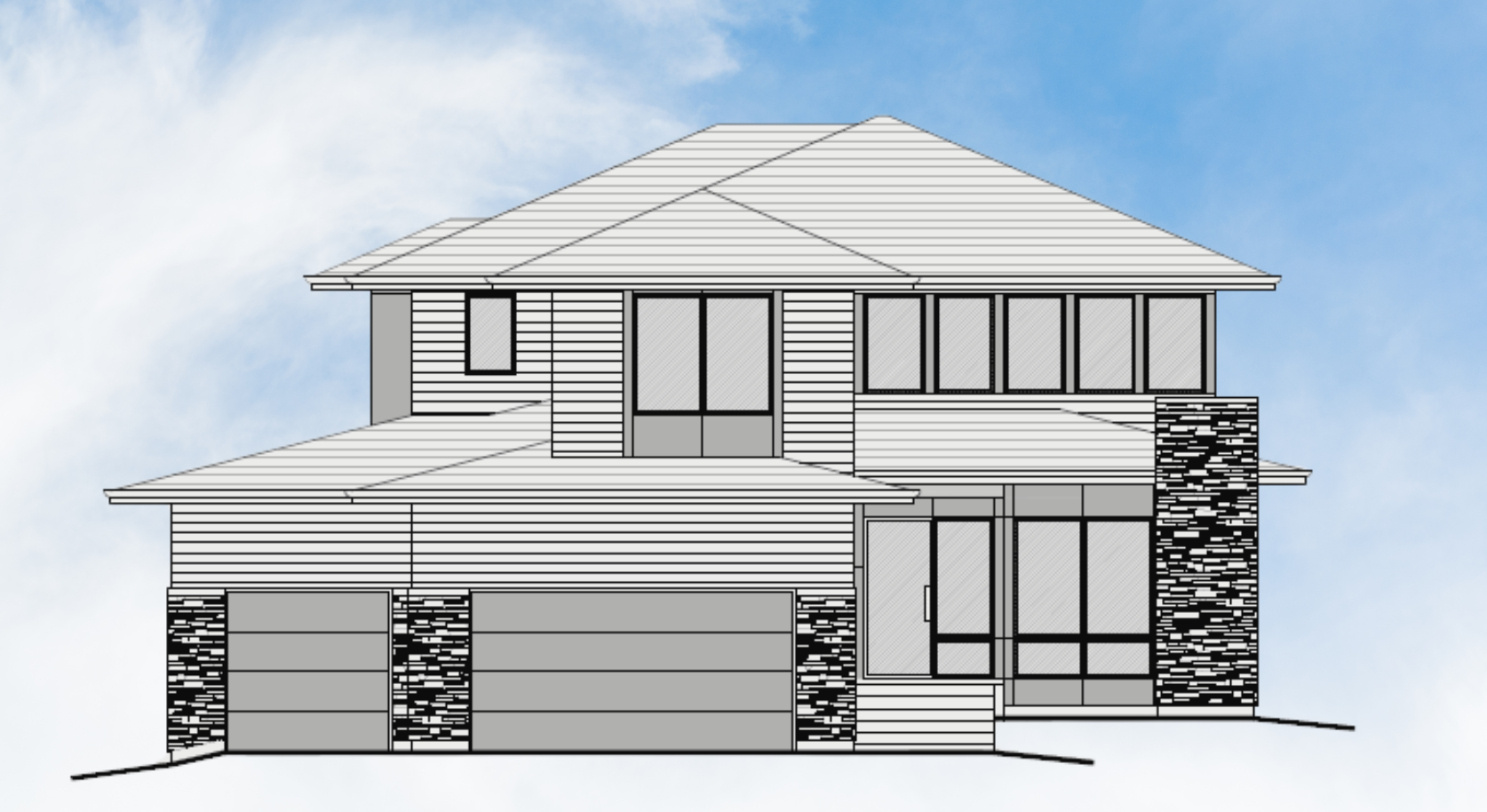 1302 Eldorado Drive Rendering by Sheffield Homes