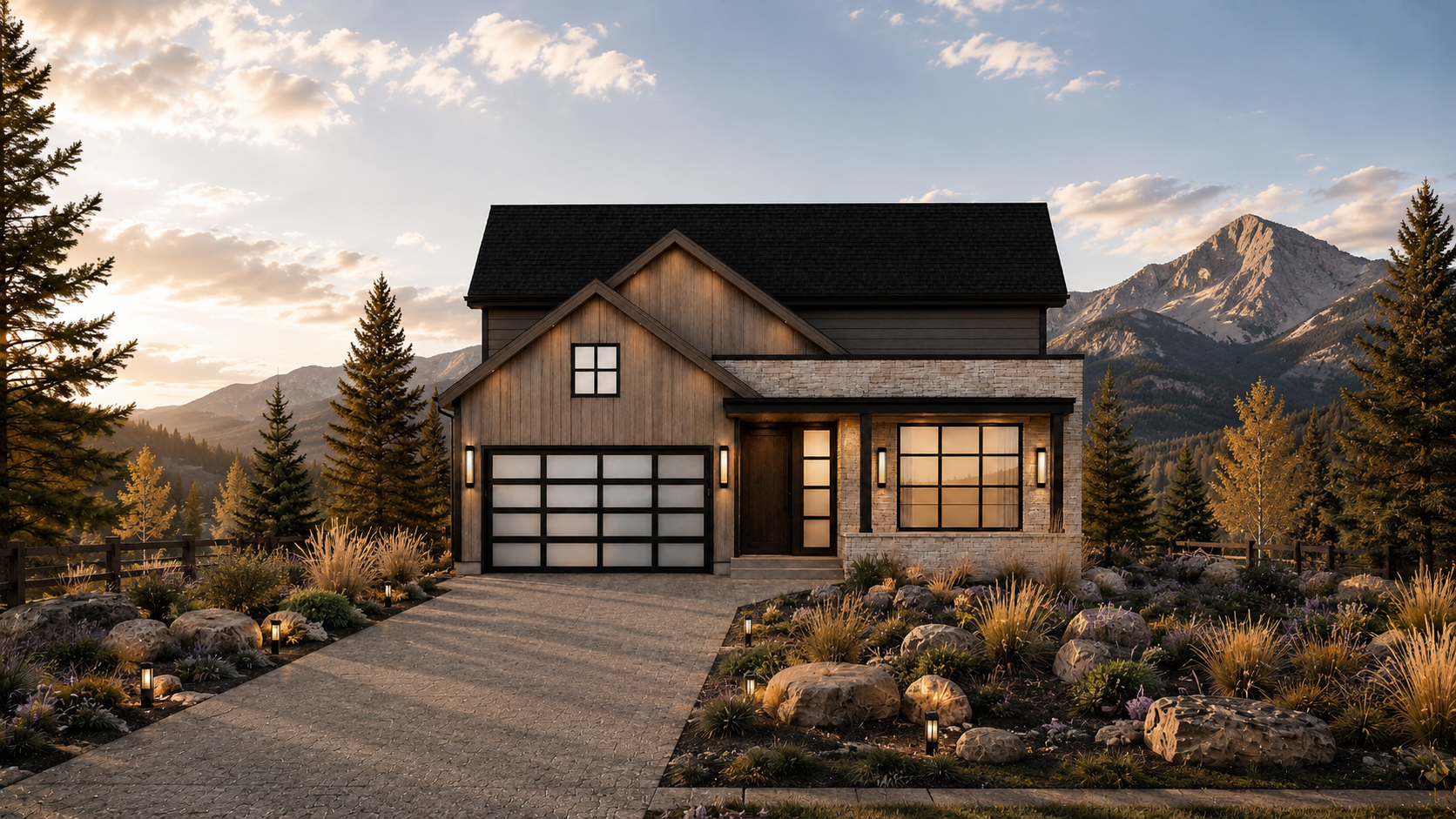 Renegade Plan 4  with landscape Lot 13