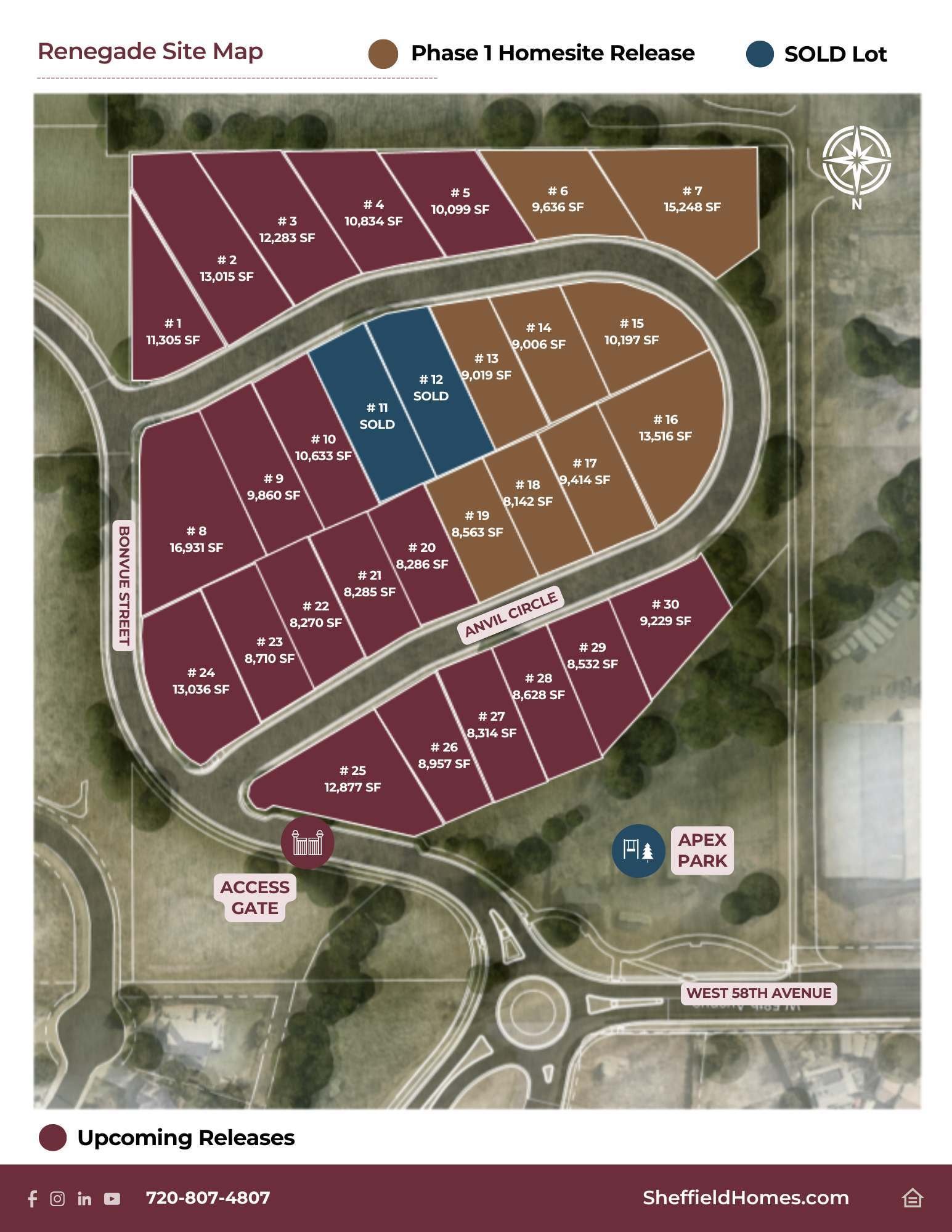 Sheffield Homes_Renegade Golden_Site Map REV 3-Jun-26