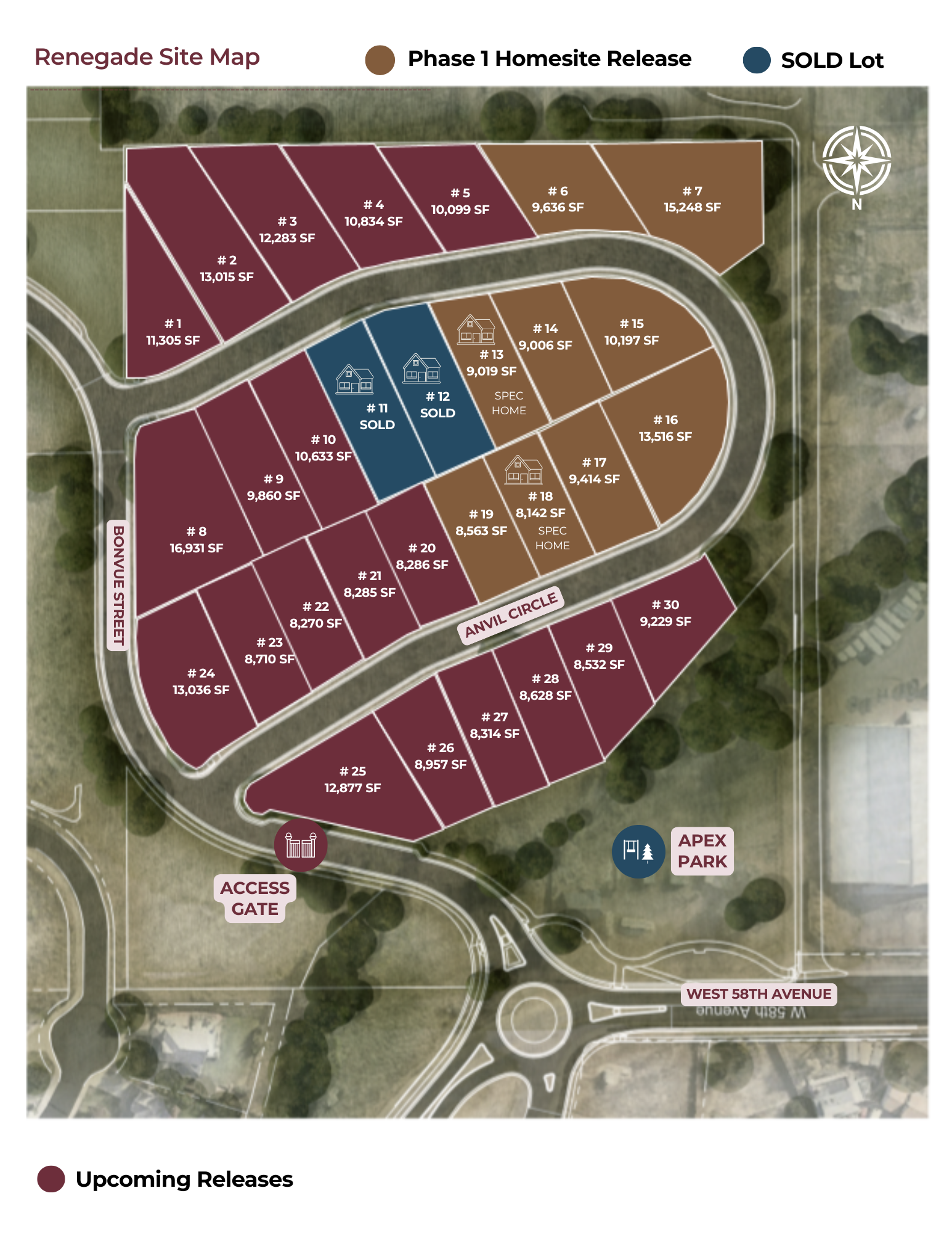 Renegade Site Map and Lot Info-REV 28-Jul-26 Renegade Site Map and Lot Info-REV 28-Jul-26