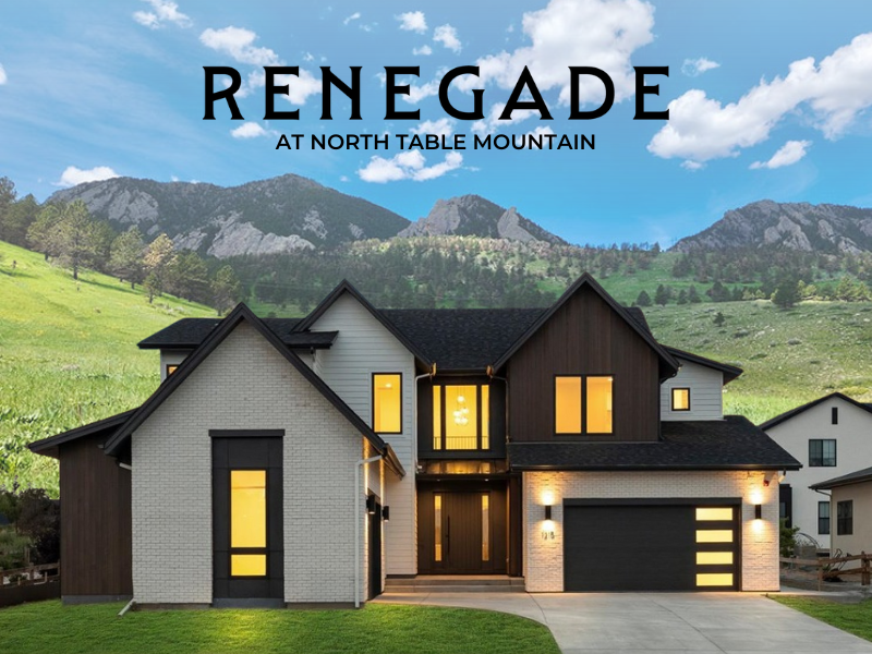 renegade, a new luxury community in golden colorado